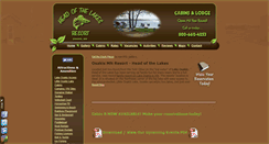 Desktop Screenshot of headofthelakesresort.com